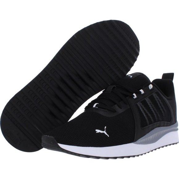 Puma Mens Pacer Net Cage Trainers Sneakers Lifestyle Running Shoes - Picture 2 of 7